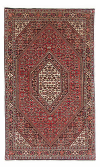 Tapis persan - Bidjar - 153 x 89 cm - rouge