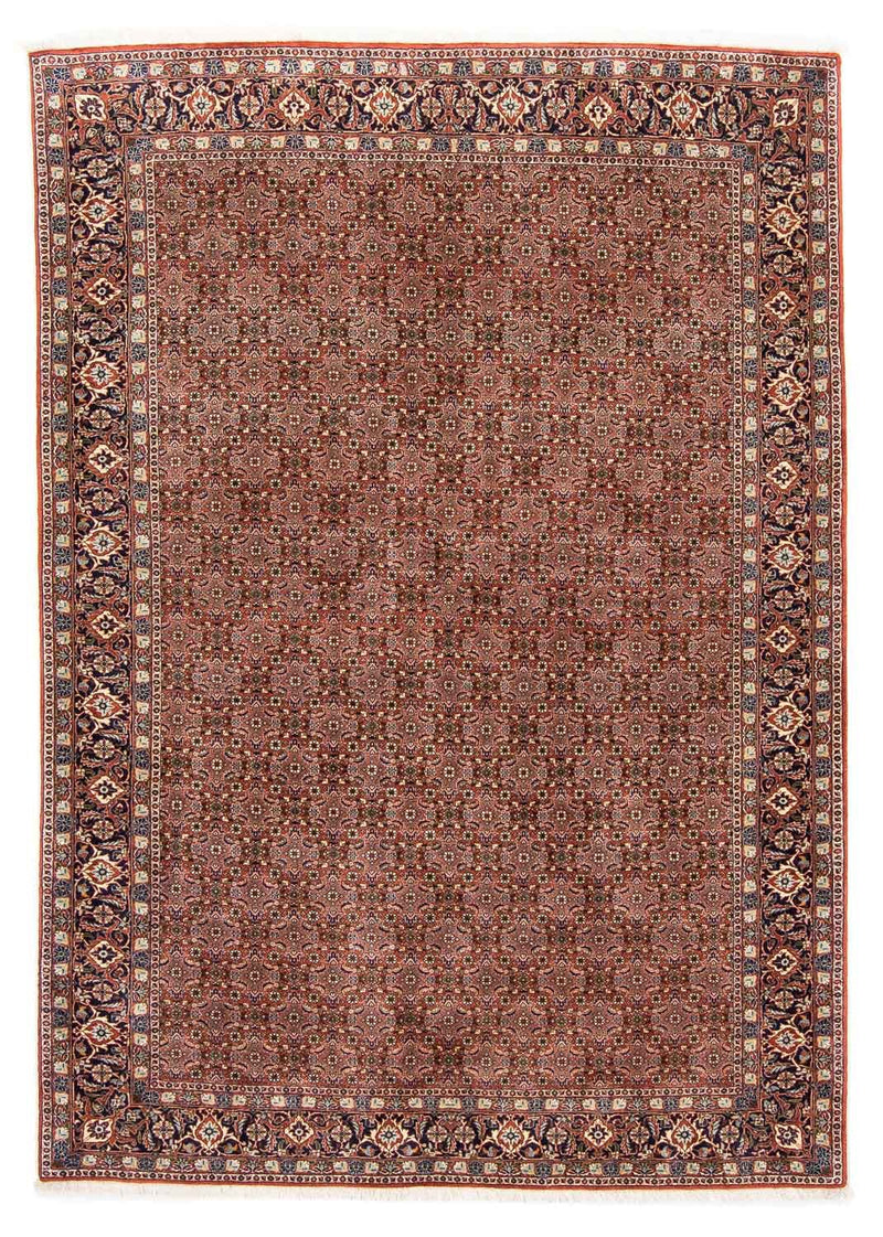 Tapis persan - Bidjar - 235 x 167 cm - rouge clair