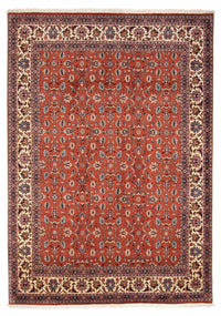 Tapis persan - Bidjar - 242 x 173 cm - rouge foncé