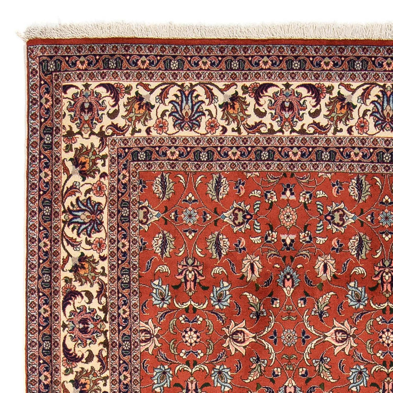 Tapis persan - Bidjar - 242 x 173 cm - rouge foncé