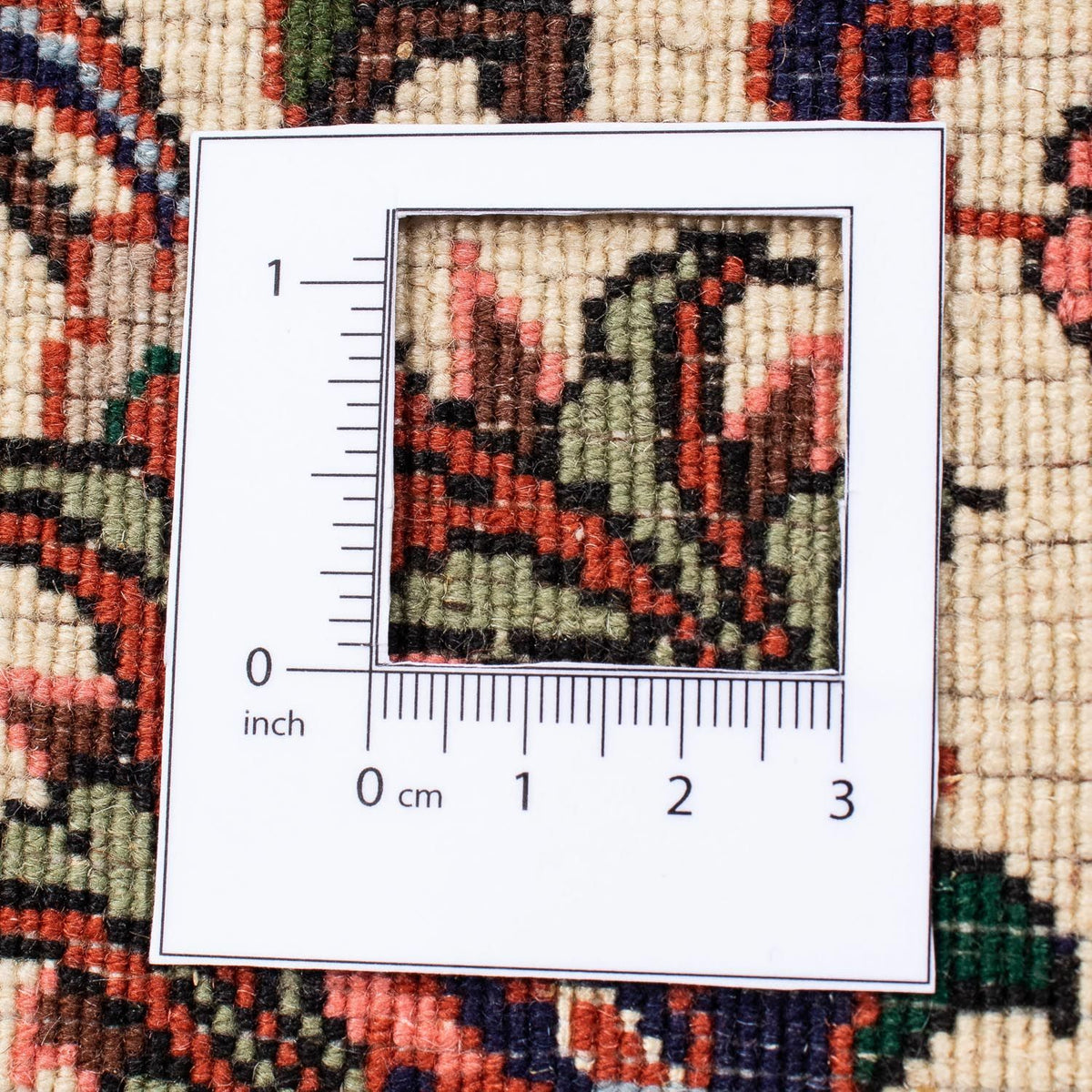 Tapis persan - Bidjar - 242 x 173 cm - rouge foncé