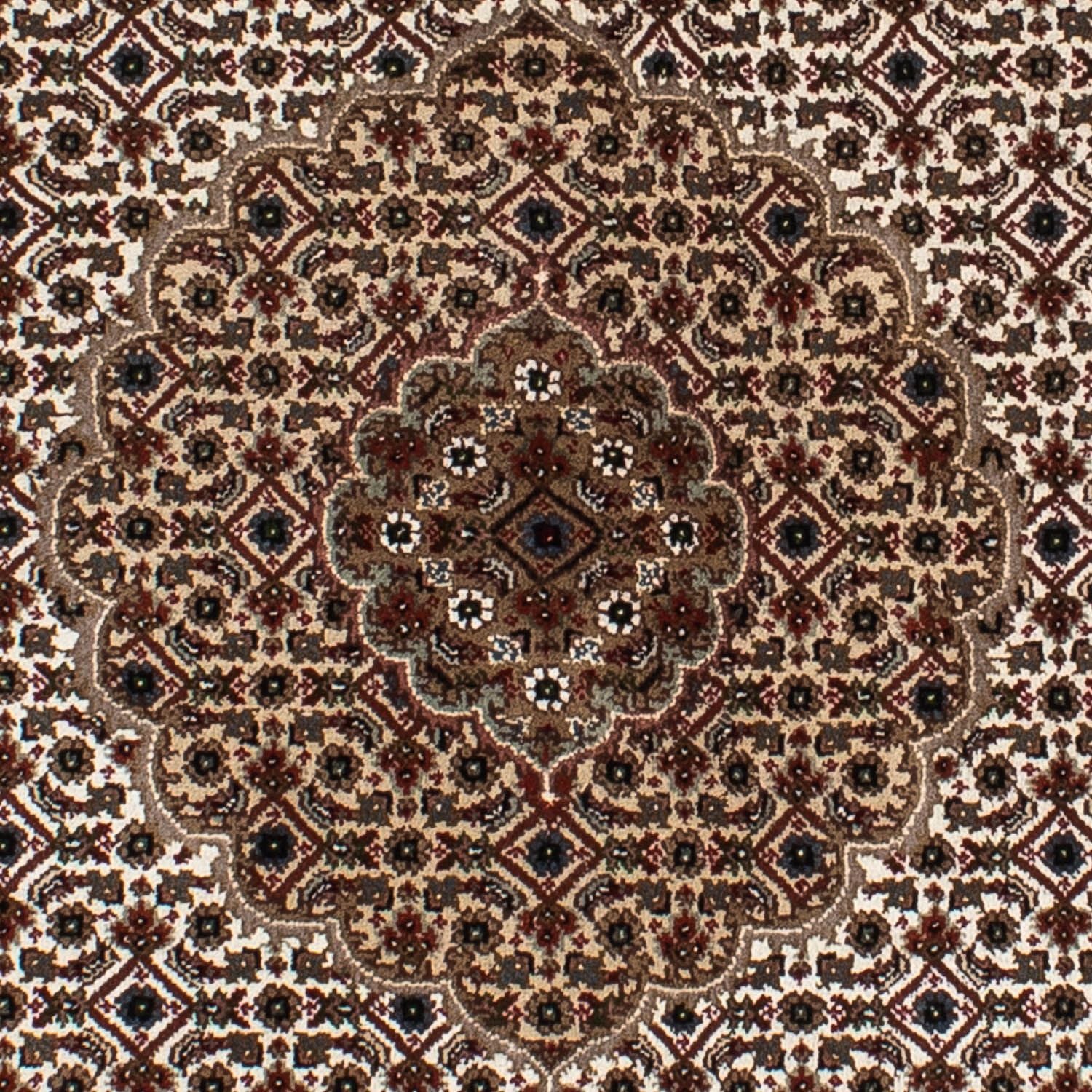 Tapis persan - Tabriz ronde  - 148 x 147 cm - multicolore