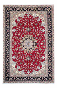 Tapis persan - Tabriz - Royal - 302 x 203 cm - rouge foncé