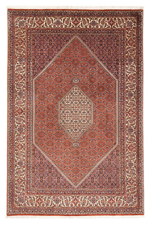 Tapis persan - Bidjar - 245 x 167 cm - marron clair