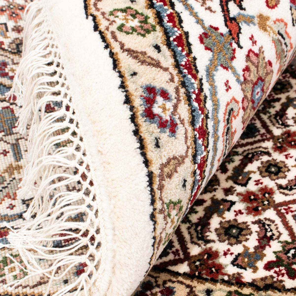 Tapis persan - Tabriz ronde  - 150 x 150 cm - multicolore