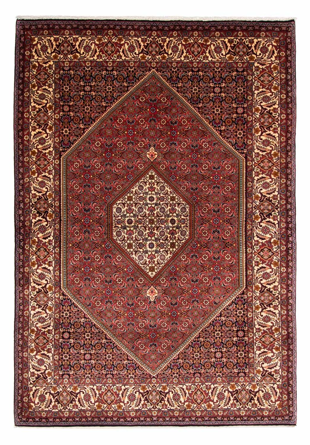 Tapis persan - Bidjar - 242 x 171 cm - marron