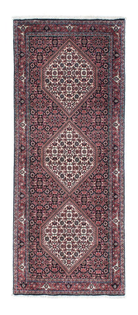 Tapis de couloir Tapis persan - Bidjar - 199 x 72 cm - bleu foncé