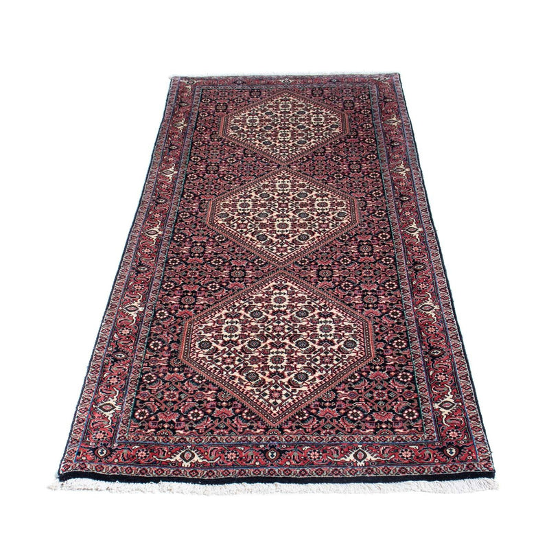 Tapis de couloir Tapis persan - Bidjar - 199 x 72 cm - bleu foncé