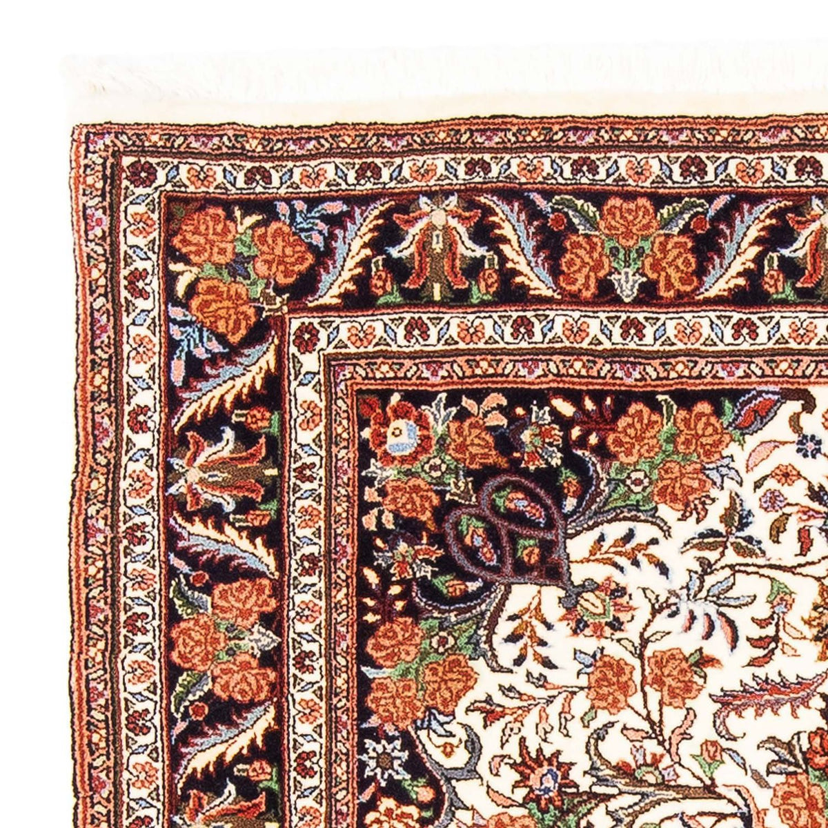 Tapis persan - Bidjar - 161 x 112 cm - beige