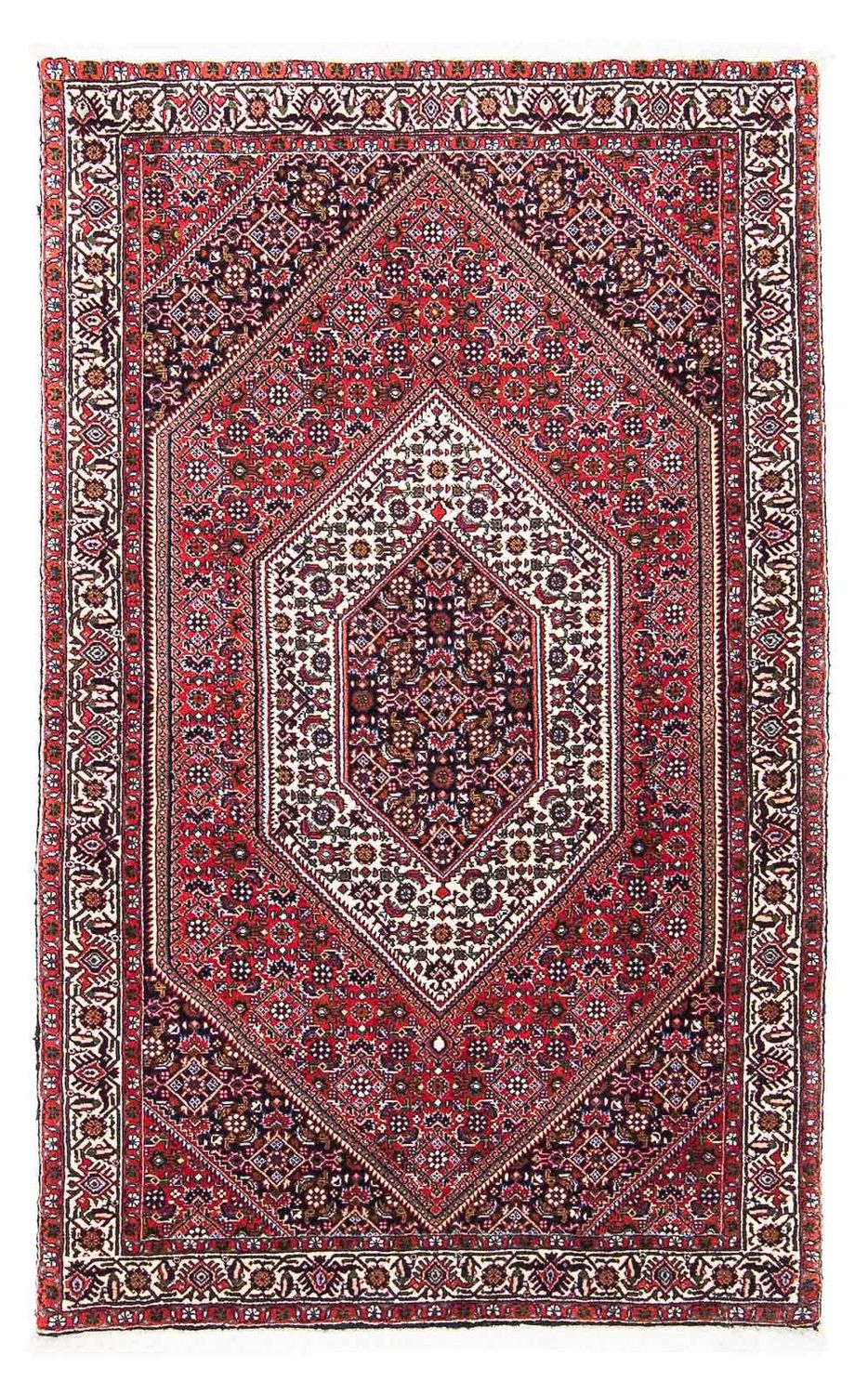 Tapis persan - Bidjar - 154 x 90 cm - rouge