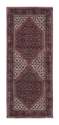 Tapis de couloir Tapis persan - Bidjar - 190 x 77 cm - rouge