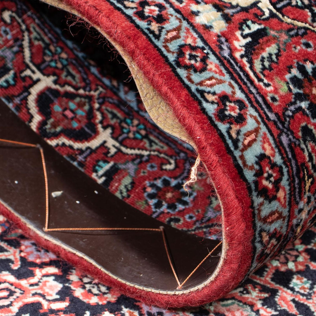 Tapis de couloir Tapis persan - Bidjar - 190 x 77 cm - rouge