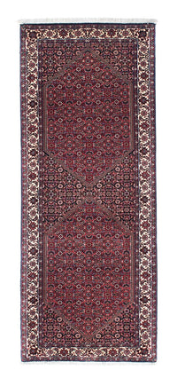 Tapis de couloir Tapis persan - Bidjar - 193 x 76 cm - rouge
