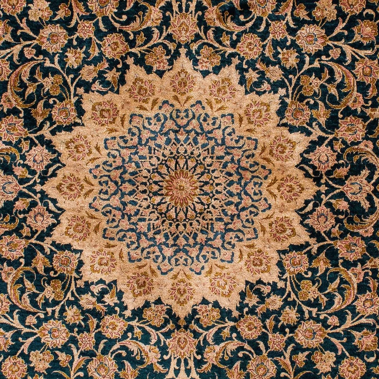 Tapis en soie - Soie chinoise - 183 x 122 cm - rouge foncé