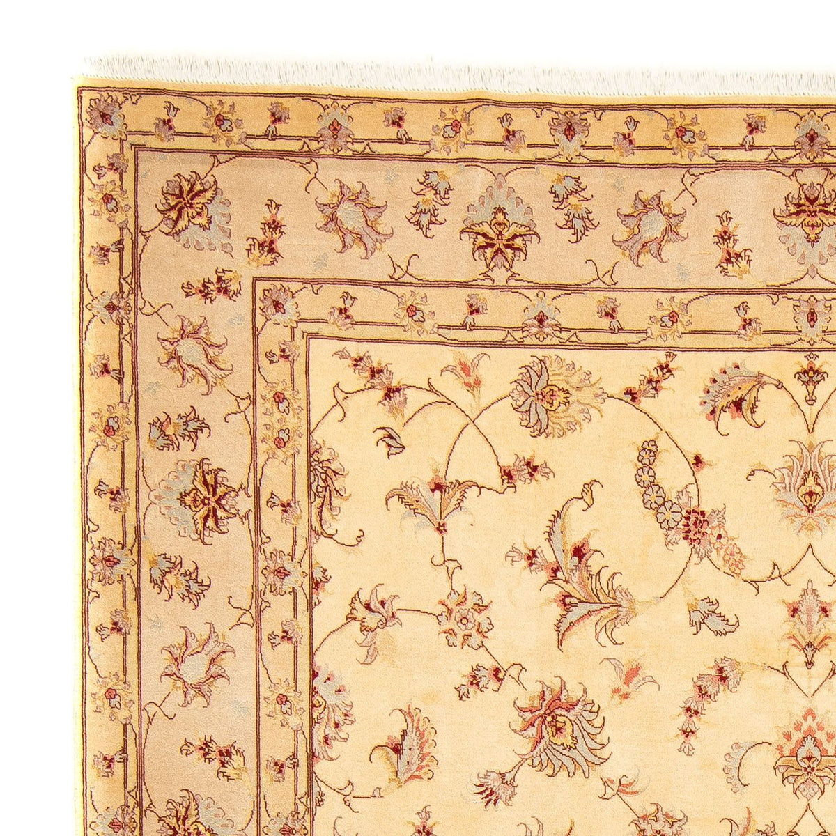 Tapis persan - Tabriz - Royal - 256 x 200 cm - beige