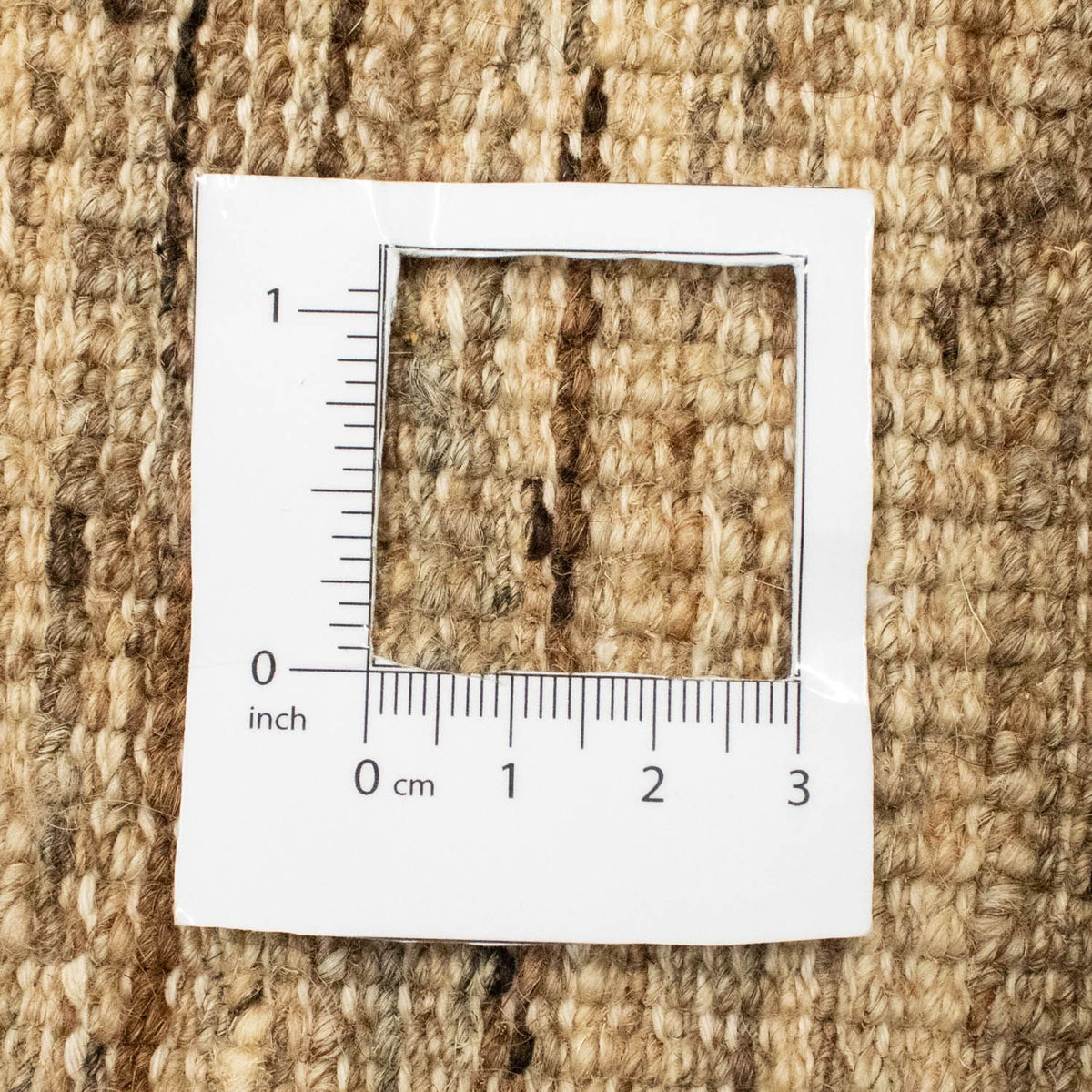 Tapis Gabbeh - Indus - 227 x 166 cm - marron clair