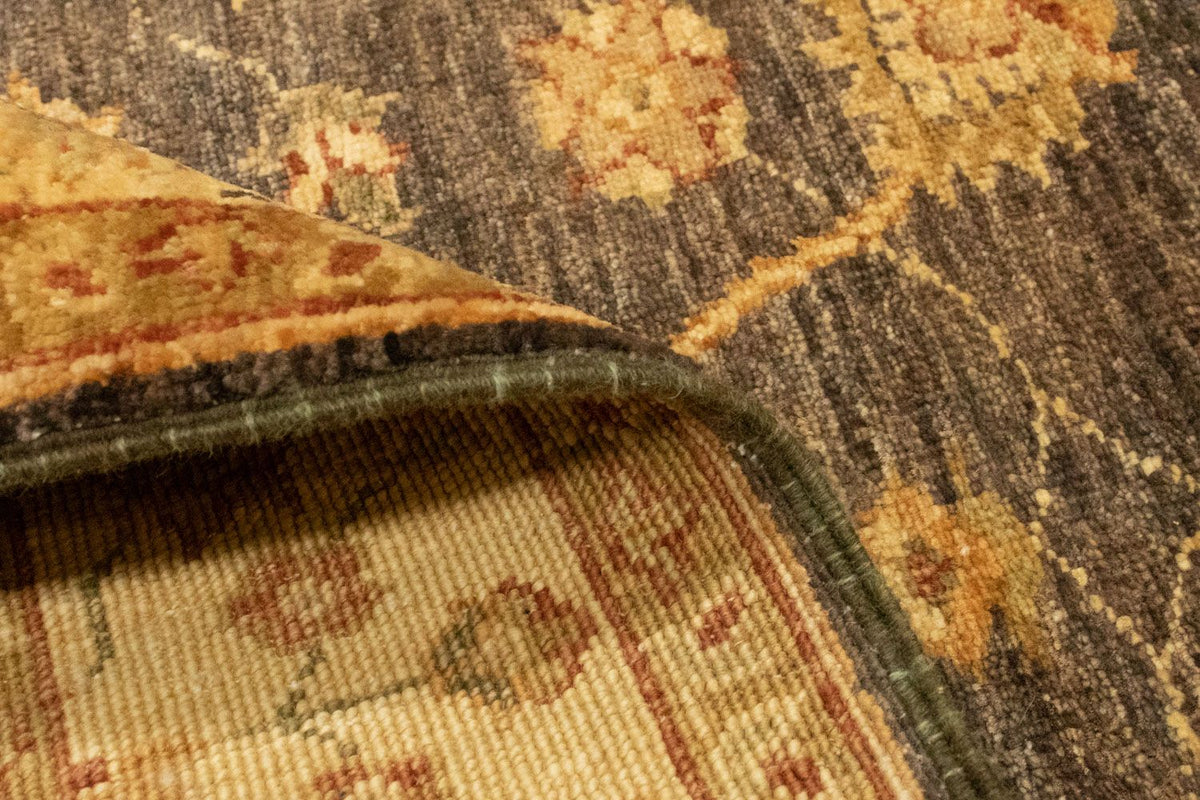 Tapis Ziegler - 128 x 89 cm - marron foncé