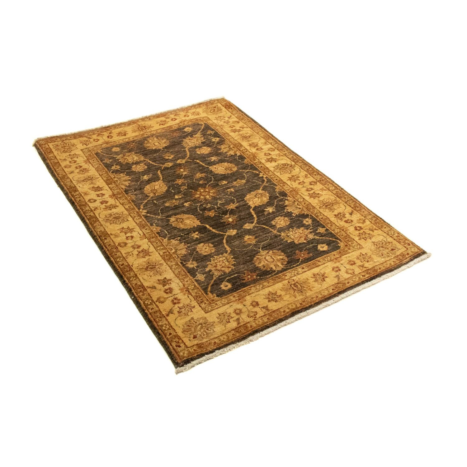 Tapis Ziegler - 128 x 89 cm - marron foncé