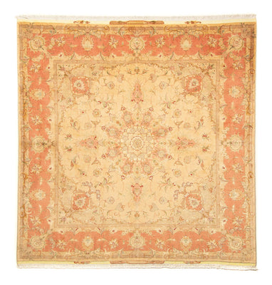 Tapis persan - Tabriz - Royal carré  - 203 x 200 cm - beige