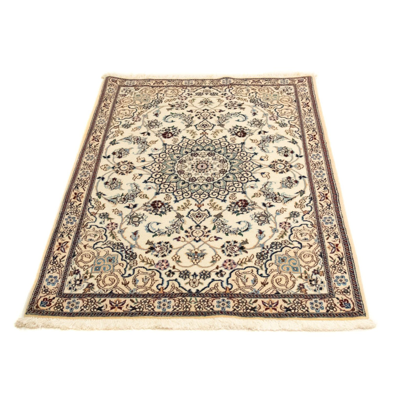 Tapis persan - Nain - Royal - 135 x 88 cm - beige