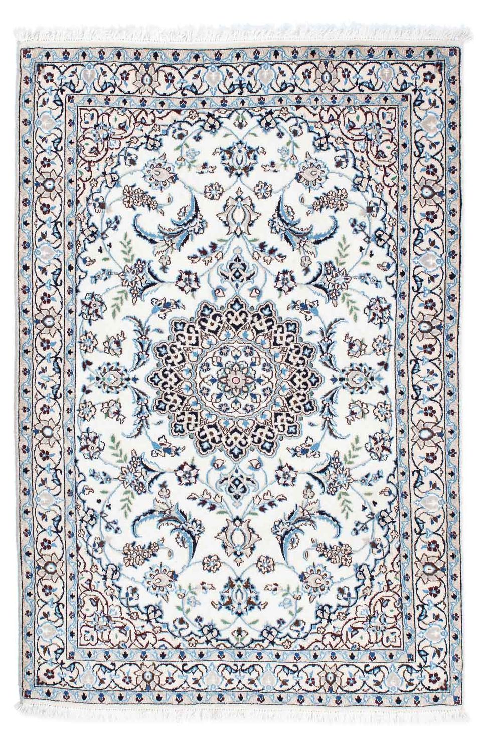 Tapis persan - Nain - Royal - 170 x 112 cm - beige
