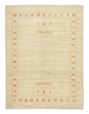 Tapis Gabbeh - Persan - 193 x 147 cm - beige