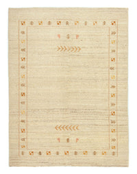Tapis Gabbeh - Persan - 193 x 147 cm - beige