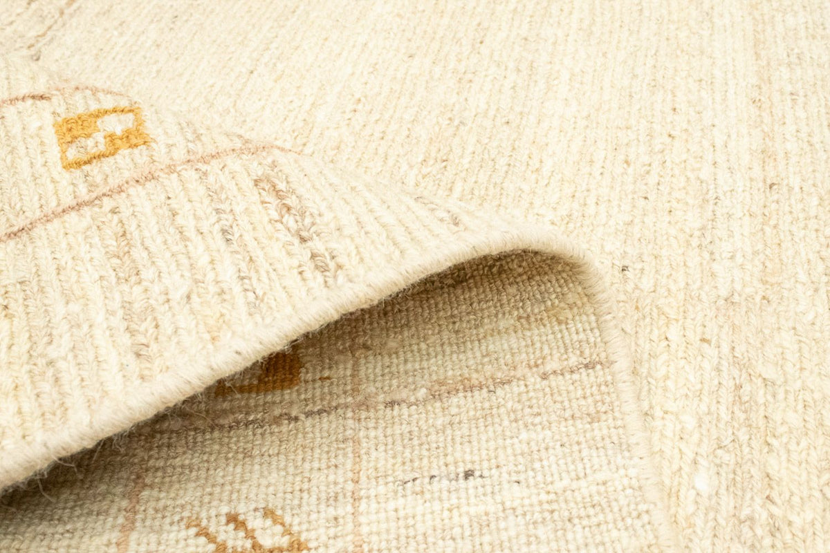 Tapis Gabbeh - Persan - 193 x 147 cm - beige