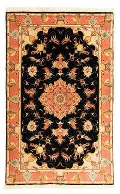 Tapis persan - Tabriz - Royal - 118 x 71 cm - noir