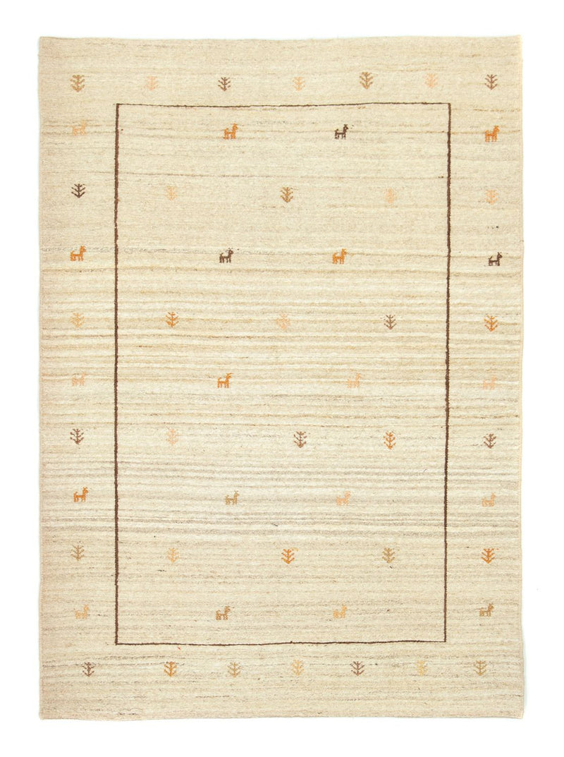 Tapis Gabbeh - Persan - 172 x 123 cm - beige