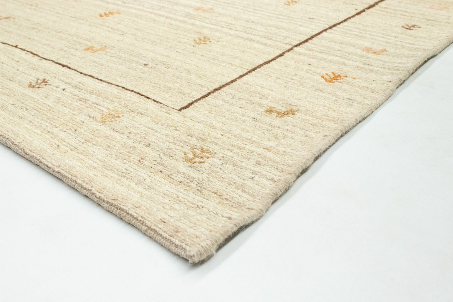 Tapis Gabbeh - Persan - 172 x 123 cm - beige