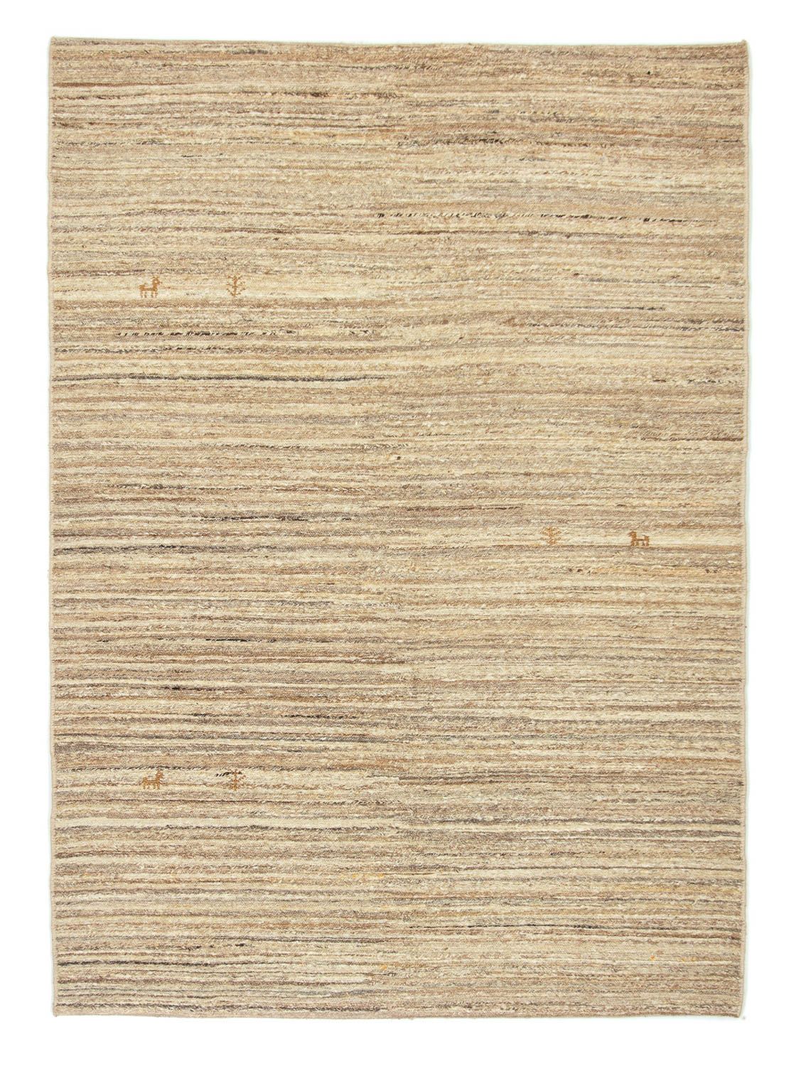 Tapis Gabbeh - Persan - 200 x 142 cm - beige