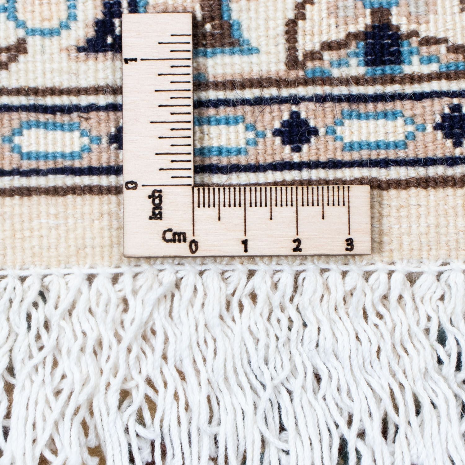 Tapis persan - Nain - 299 x 199 cm - beige