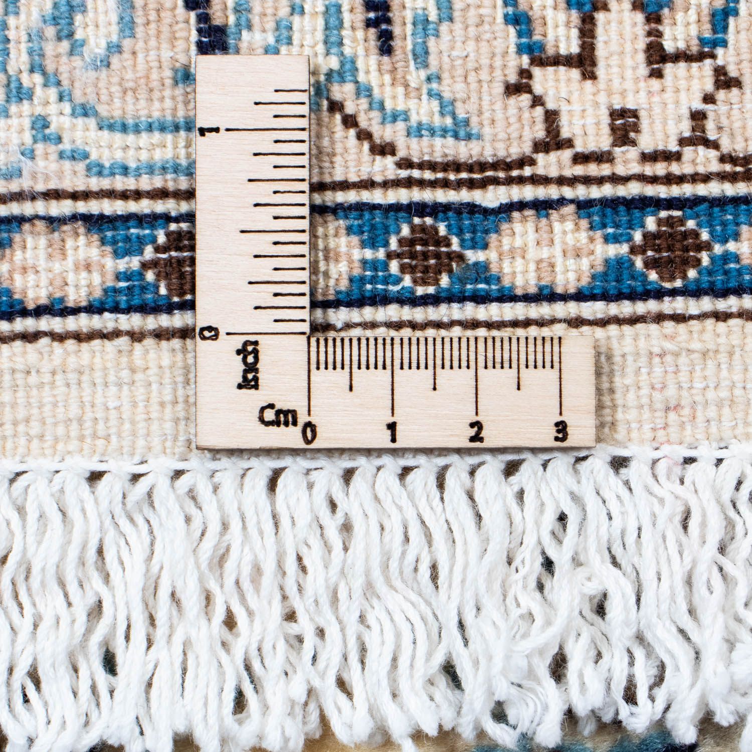 Tapis persan - Nain - 310 x 207 cm - beige