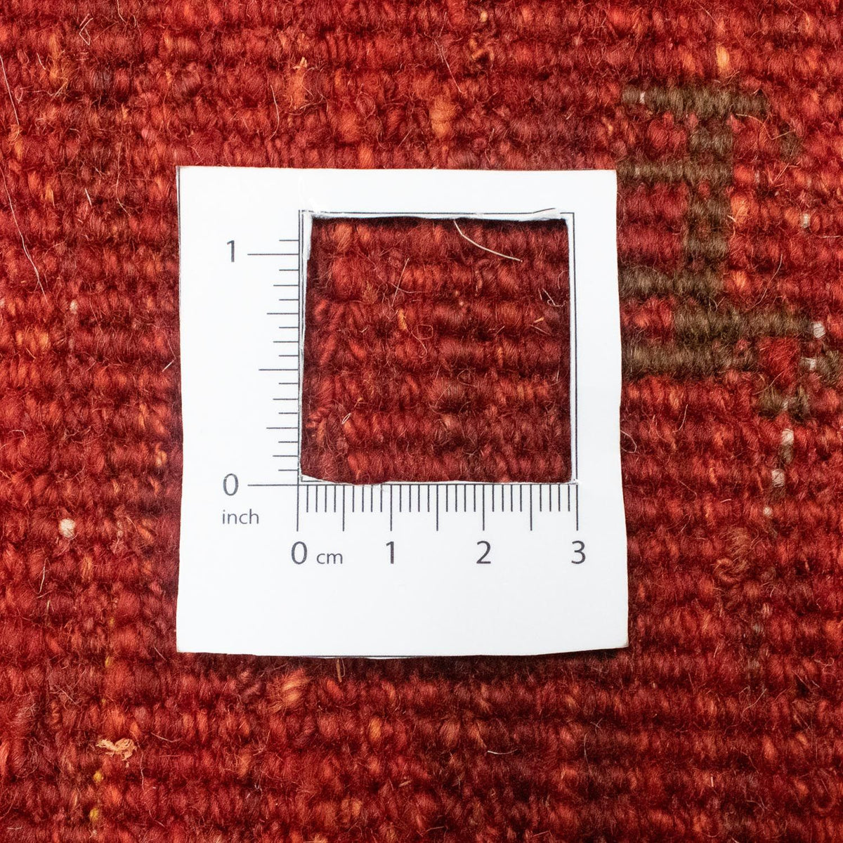 Tapis Gabbeh - Persan - 175 x 112 cm - rouge