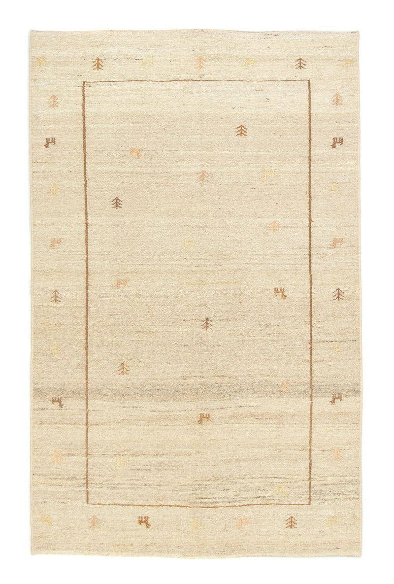 Tapis Gabbeh - Persan - 171 x 110 cm - beige