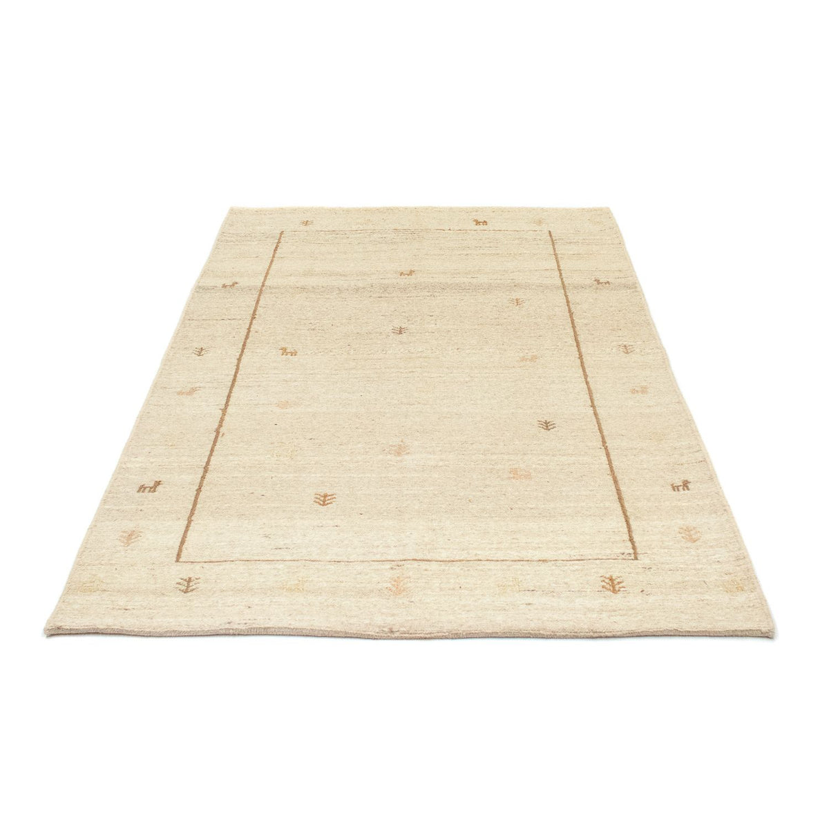 Tapis Gabbeh - Persan - 171 x 110 cm - beige