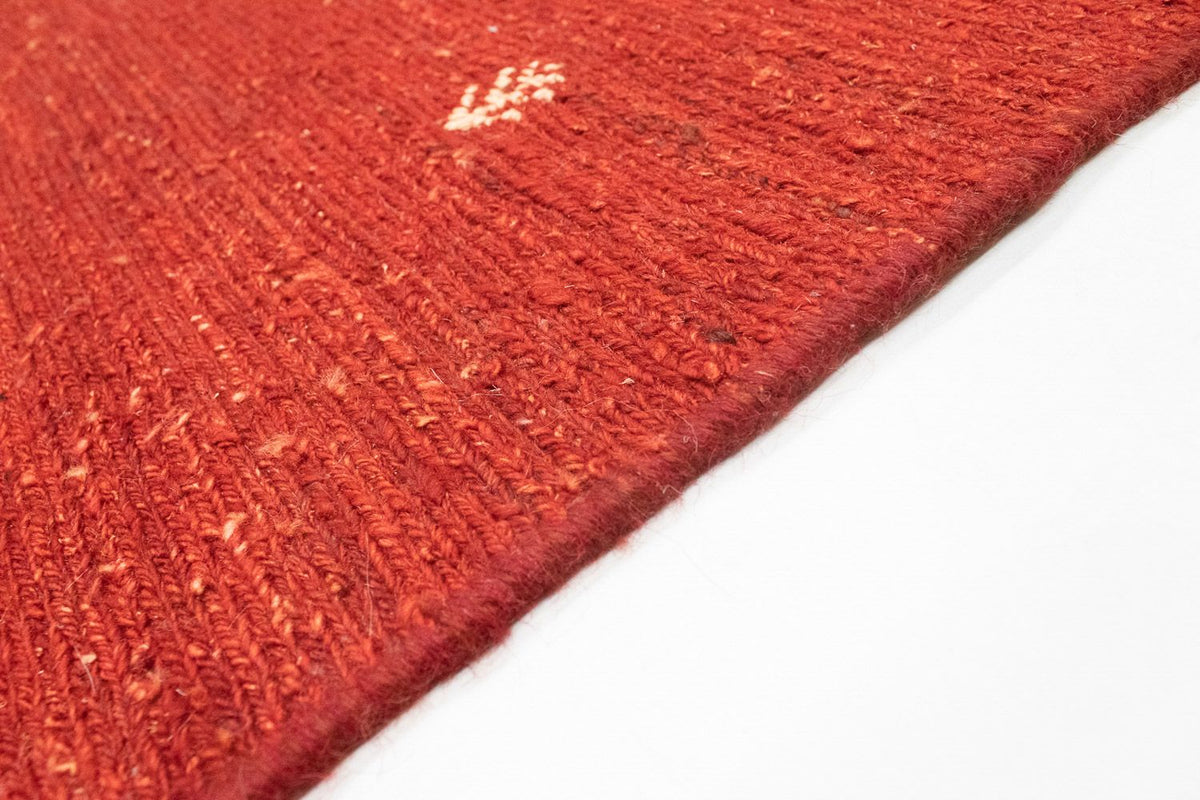 Tapis Gabbeh - Persan - 169 x 118 cm - rouge