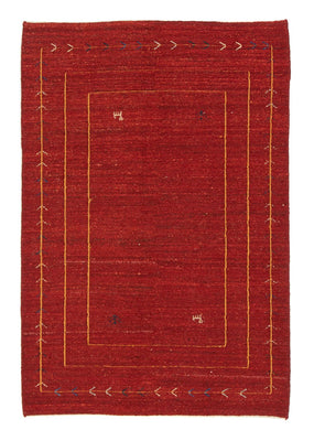 Tapis Gabbeh - Persan - 165 x 113 cm - rouge