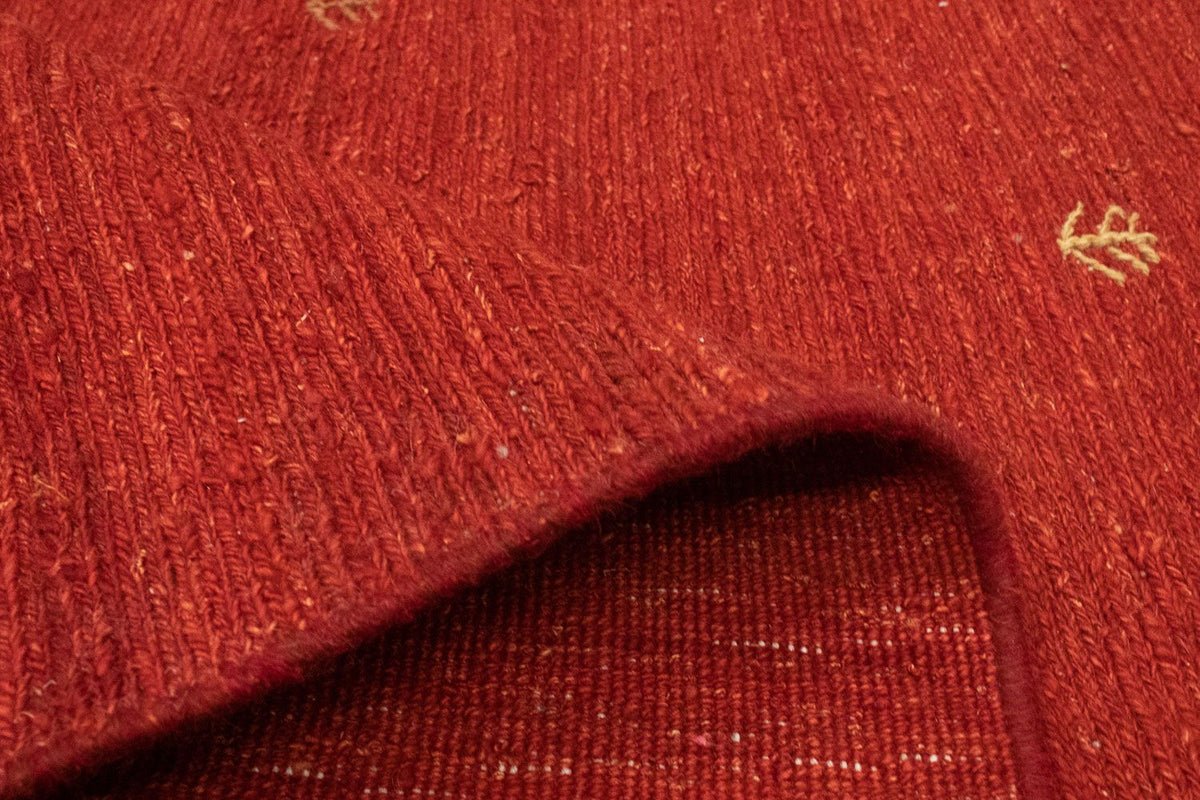 Tapis Gabbeh - Persan - 151 x 100 cm - rouge