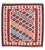 Tapis Kelim - Oriental carré  - 104 x 100 cm - multicolore