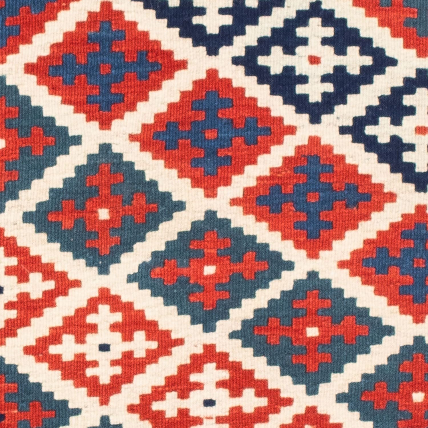 Tapis Kelim - Oriental carré  - 104 x 100 cm - multicolore