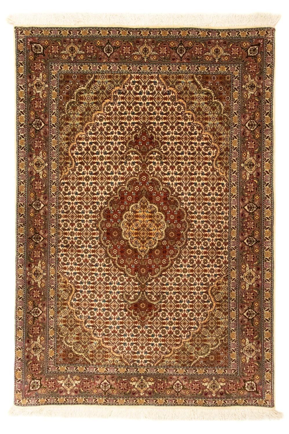 Tapis persan - Tabriz - Royal - 126 x 83 cm - beige