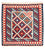 Tapis Kelim - Oriental carré  - 103 x 100 cm - multicolore