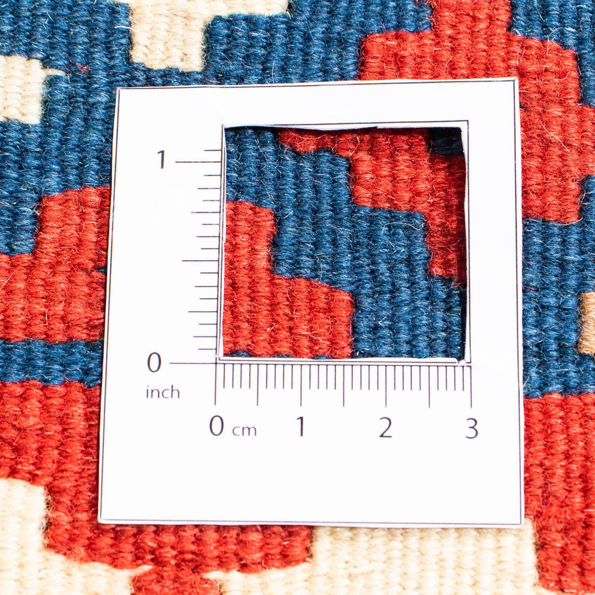 Tapis Kelim - Oriental carré  - 103 x 100 cm - multicolore