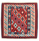 Tapis Kelim de Fars Tapis 104x103cm