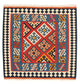 Tapis Kelim de Fars Tapis 105x103cm