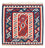 Tapis Kelim - Oriental carré  - 98 x 93 cm - bleu foncé