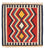 Tapis Kelim - Oriental carré  - 100 x 97 cm - rouge