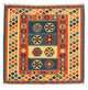 Kilim de Fars Tapis 100x100cm